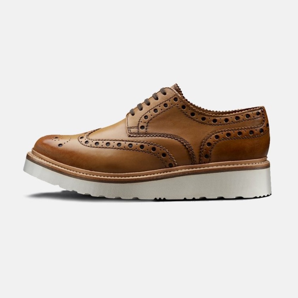 Grenson, Oxford Brogues Emily, EUC slight platform - Picture 7 of 11